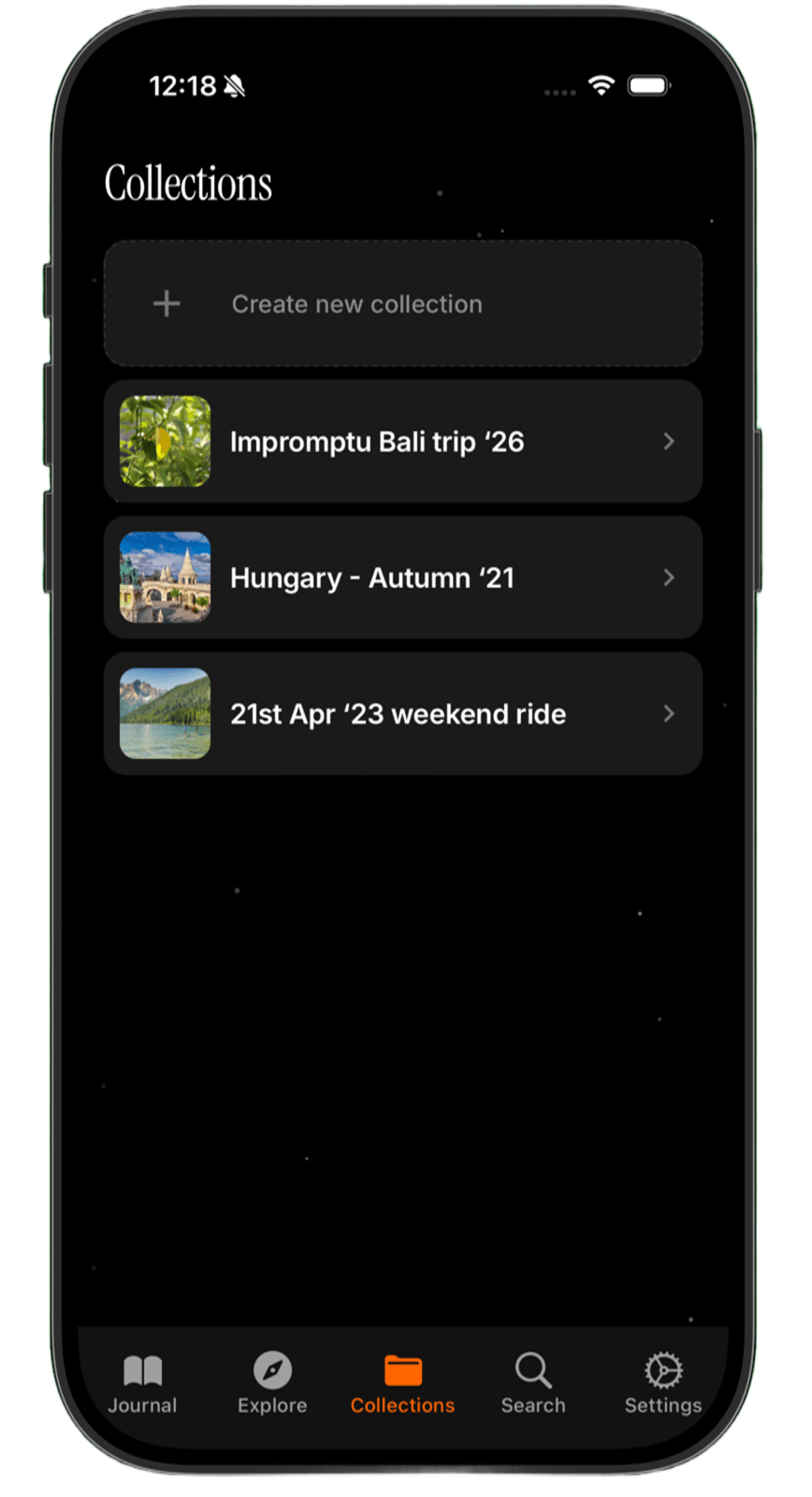 Music Memory collections — group songs into chapters and curated playlists of moments